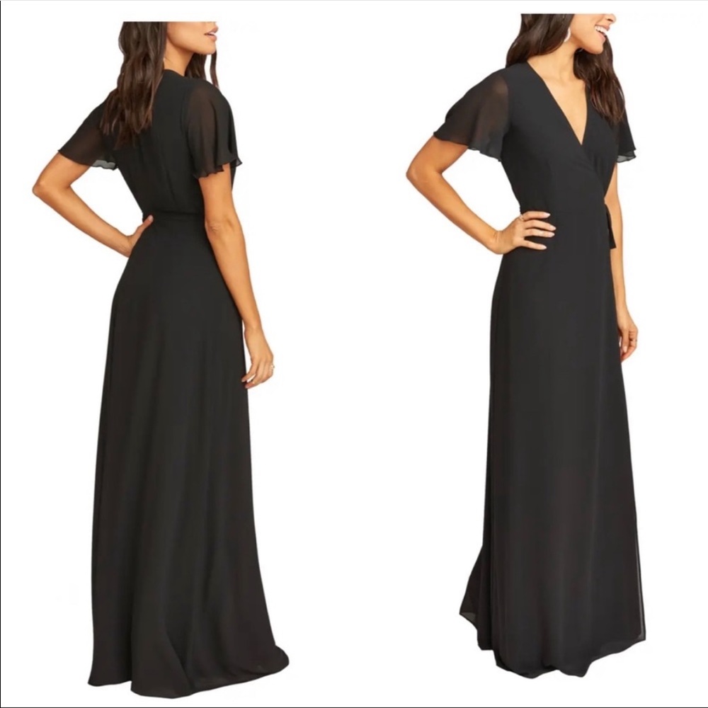Show Me Your Mumu Noelle Flutter Wrap Maxi Dress
